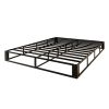 King size 7.8-inch Metal Frame Box-Spring Foundation for Mattress with Cover