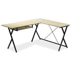 L-Shaped Computer Desk Corner Writing Desk PC Latop Table